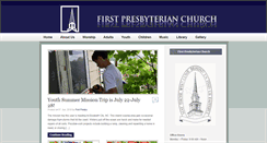 Desktop Screenshot of first-presby.org
