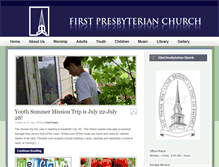 Tablet Screenshot of first-presby.org